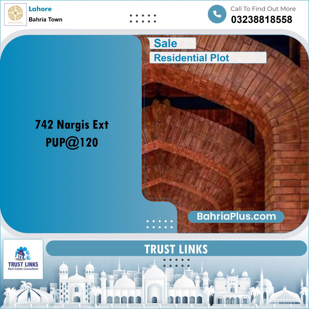 Residential Plot for Sale in Bahria Town, Lahore - (BP-222243)