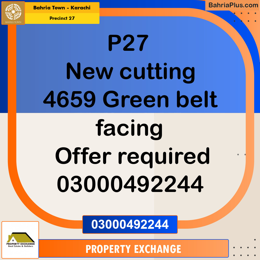 125 Sq. Yards Residential Plot for Sale in Precinct 27 -  Bahria Town, Karachi - (BP-222434)