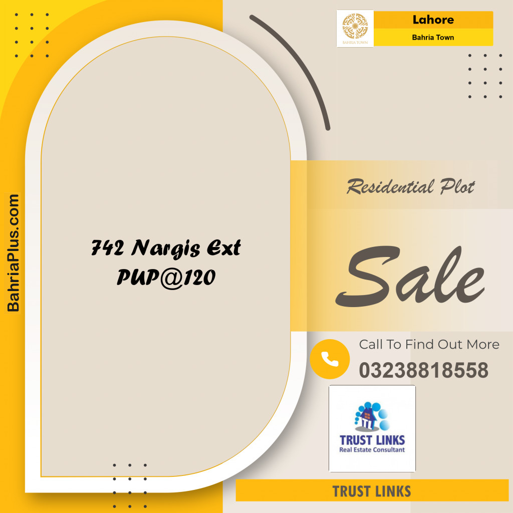 Residential Plot for Sale in Bahria Town, Lahore - (BP-222651)