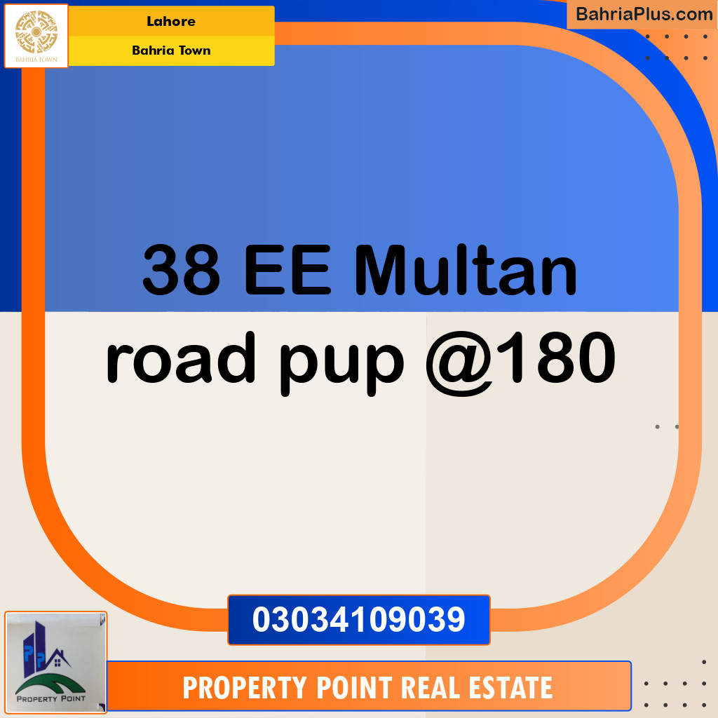Residential Plot for Sale in Bahria Town, Lahore - (BP-222712)