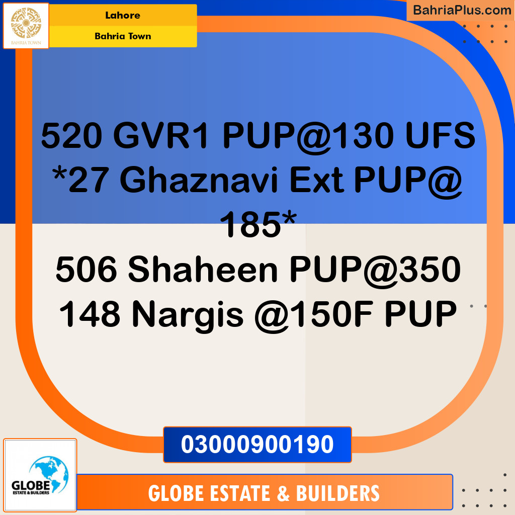 Residential Plot for Sale in Bahria Town, Lahore - (BP-223001)