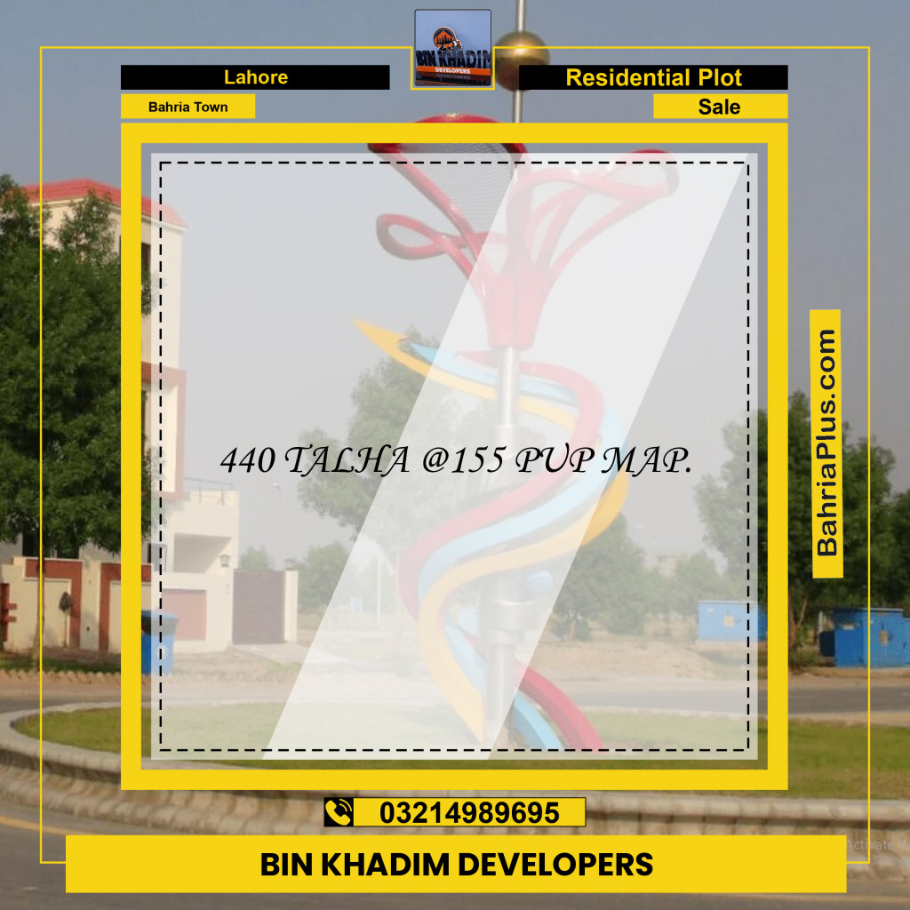 Residential Plot for Sale in Bahria Town, Lahore - (BP-223053)