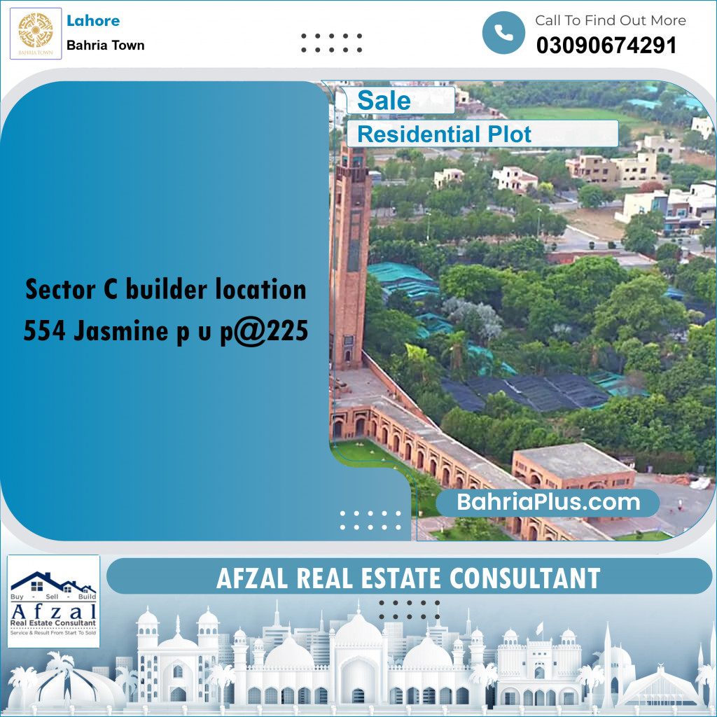 Residential Plot for Sale in Bahria Town, Lahore - (BP-223586)