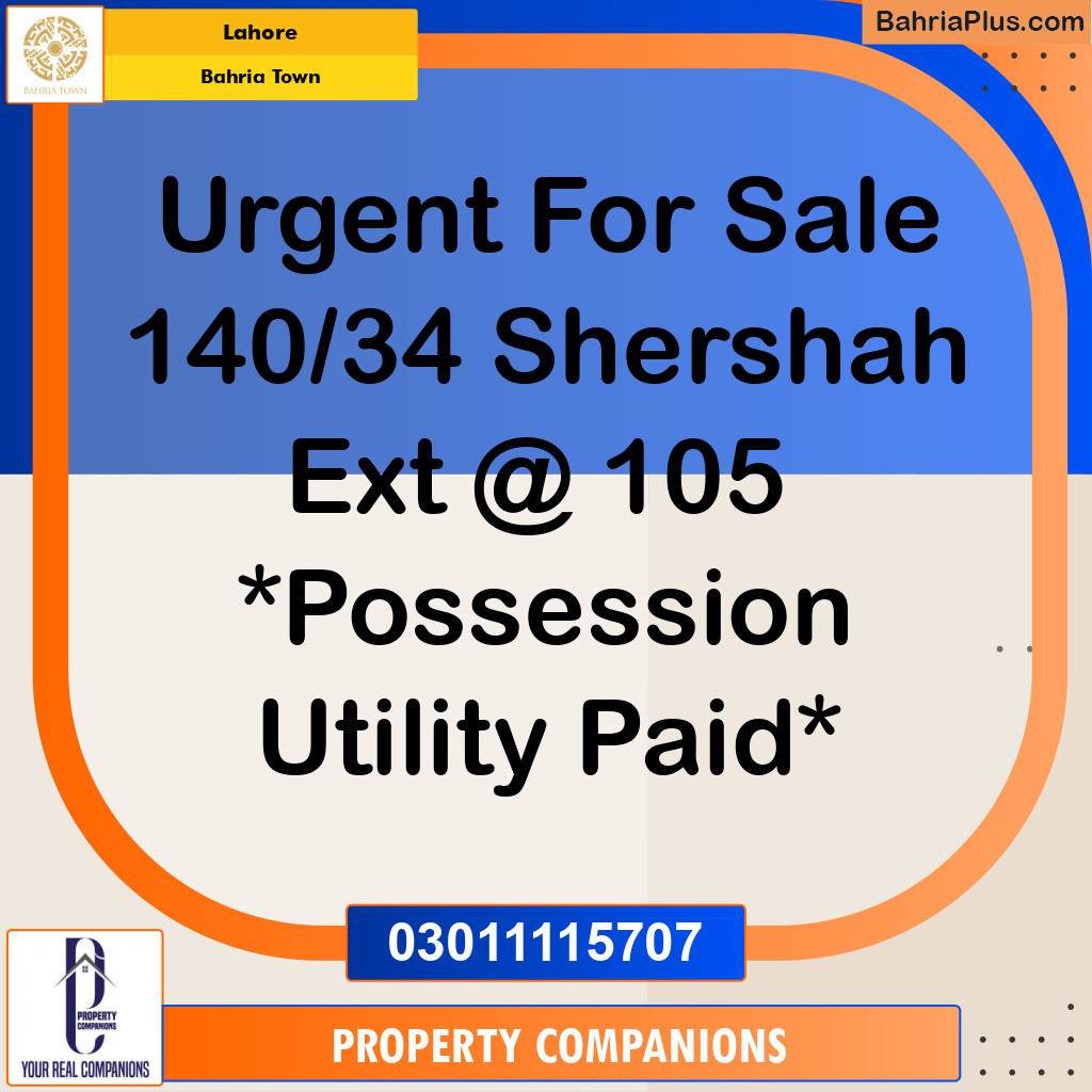 Residential Plot for Sale in Bahria Town, Lahore - (BP-225725)