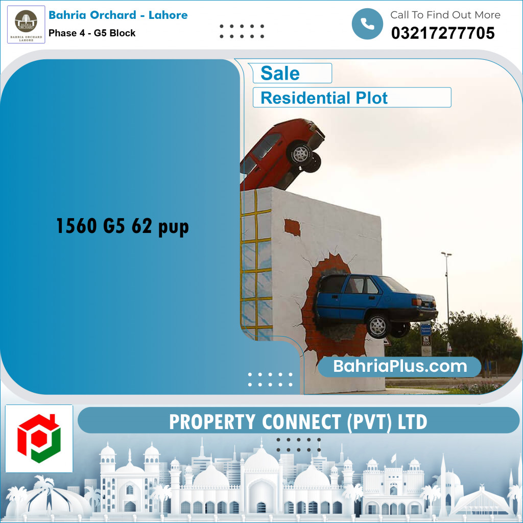 Residential Plot for Sale in Phase 4 - G5 Block -  Bahria Orchard, Lahore - (BP-225822)