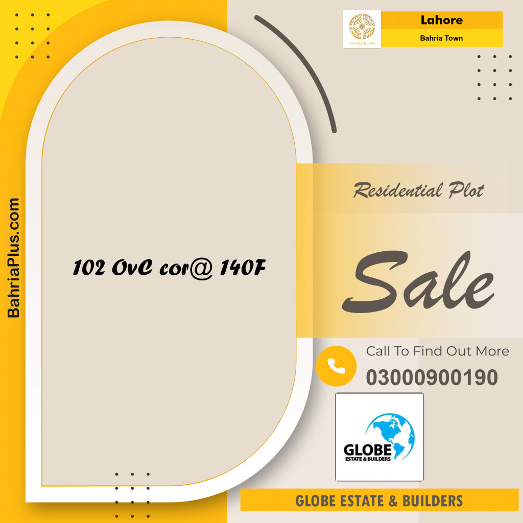 Residential Plot for Sale in Bahria Town, Lahore - (BP-226029)