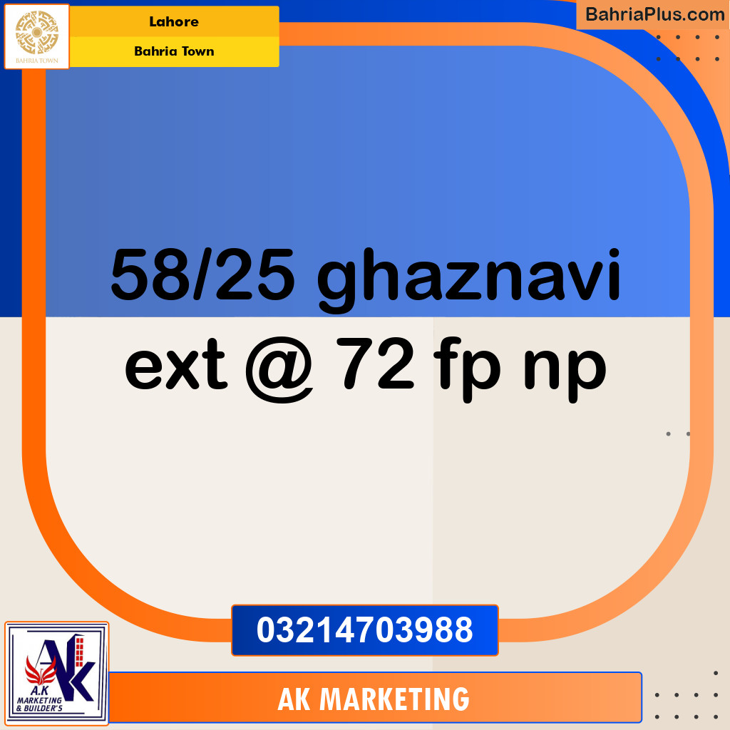 Residential Plot for Sale in Bahria Town, Lahore - (BP-227184)