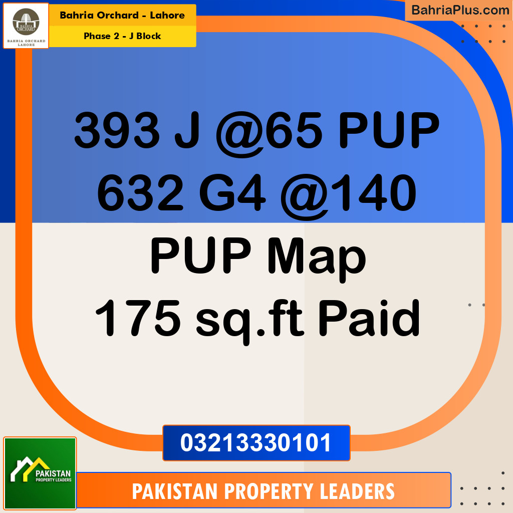 8 Marla Residential Plot for Sale in Phase 2 - J Block -  Bahria Orchard, Lahore - (BP-227768)