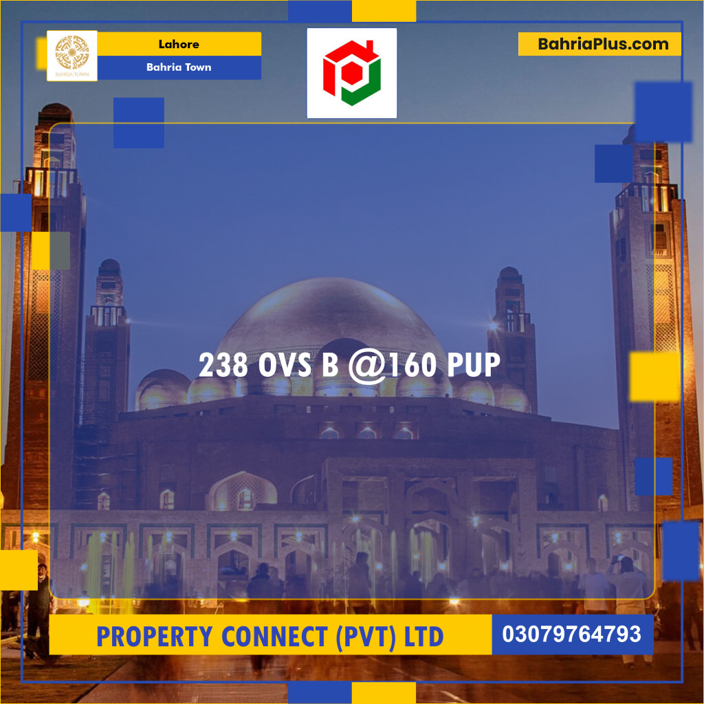Residential Plot for Sale in Bahria Town, Lahore - (BP-228436)