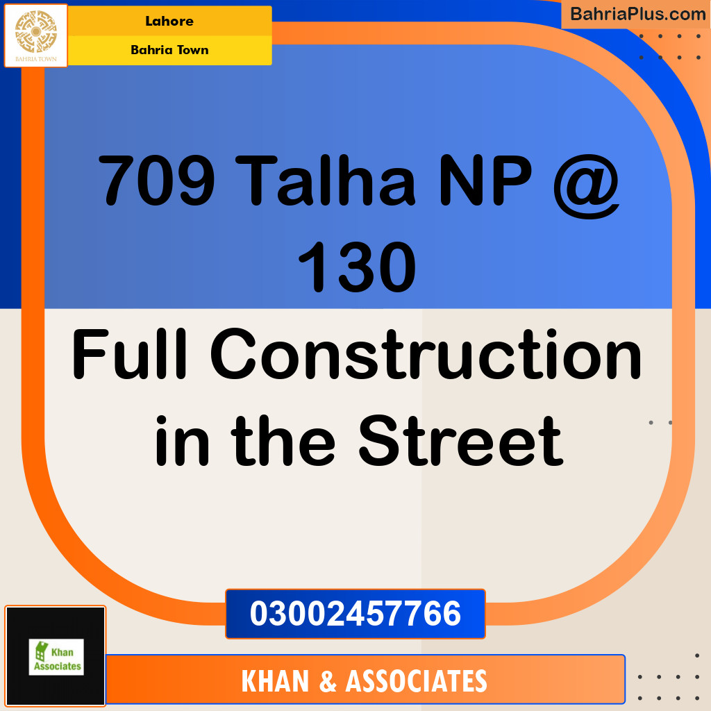 Residential Plot for Sale in Bahria Town, Lahore - (BP-228682)