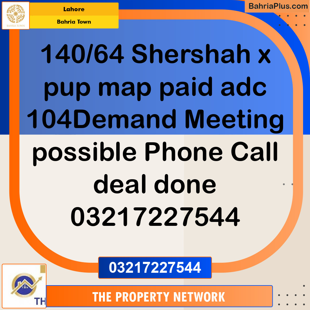 Residential Plot for Sale in Bahria Town, Lahore - (BP-228724)