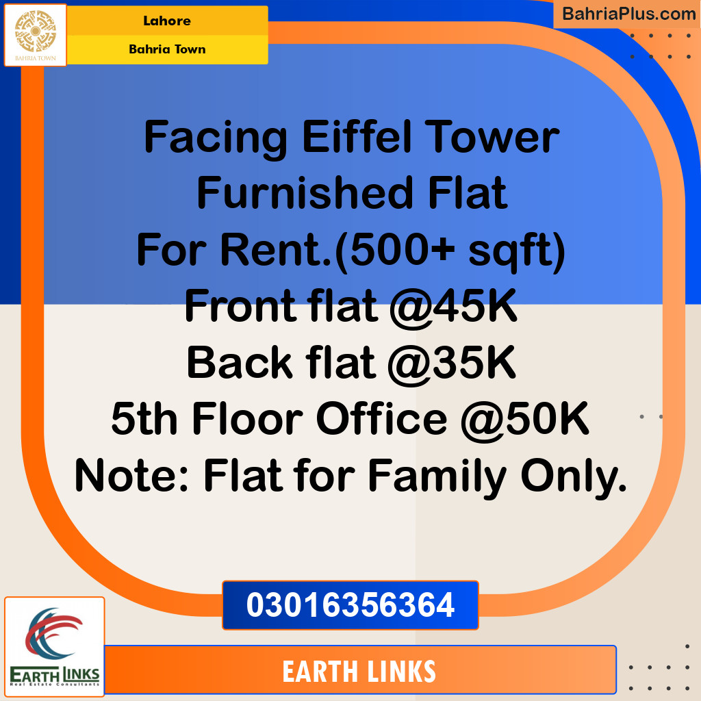 500 Sq. Ft. Residential Plot for Sale in Bahria Town, Lahore - (BP-229609)