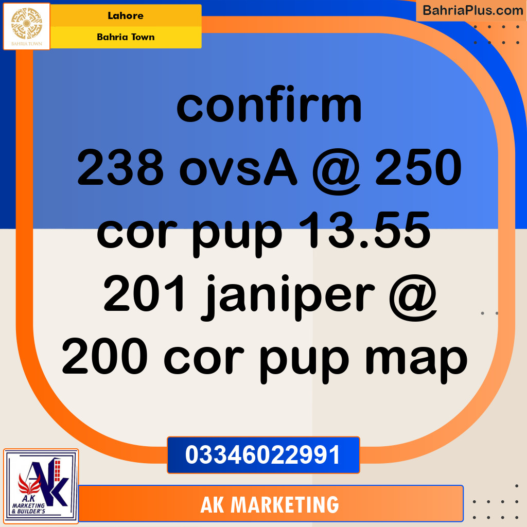 10 Marla Residential Plot for Sale in Bahria Town, Lahore - (BP-230145)