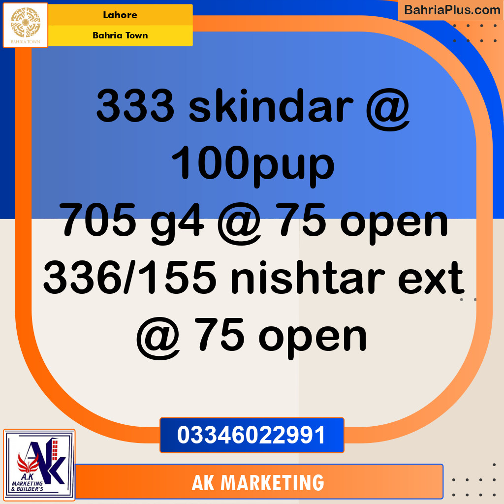 10 Marla Residential Plot for Sale in Bahria Town, Lahore - (BP-230953)