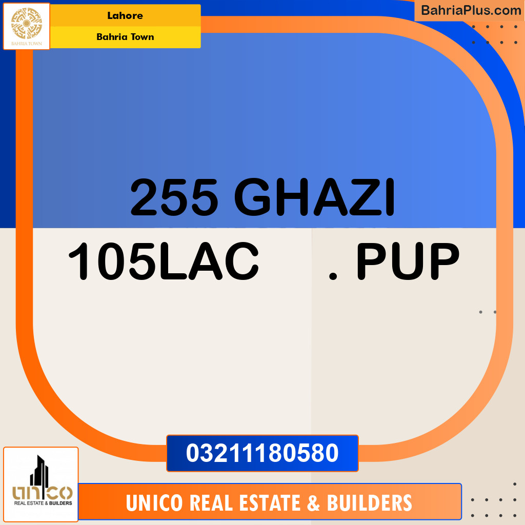Residential Plot for Sale in Bahria Town, Lahore - (BP-231459)