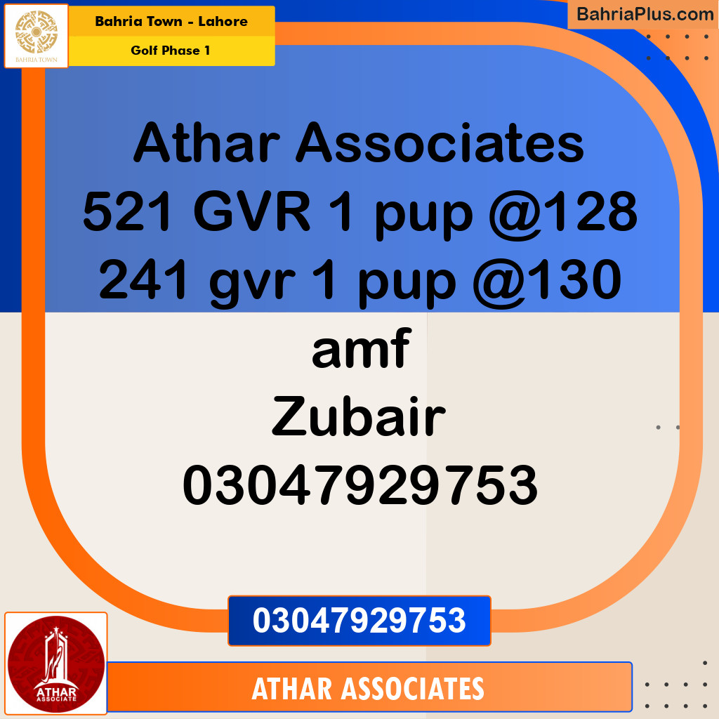 10 Marla Residential Plot for Sale in Golf Phase 1 -  Bahria Town, Lahore - (BP-231706)