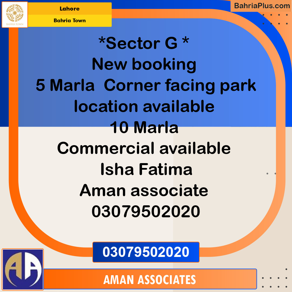 Residential Plot for Sale in Bahria Town, Lahore - (BP-231936)