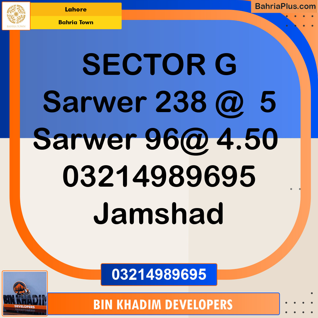 Residential Plot for Sale in Bahria Town, Lahore - (BP-233296)