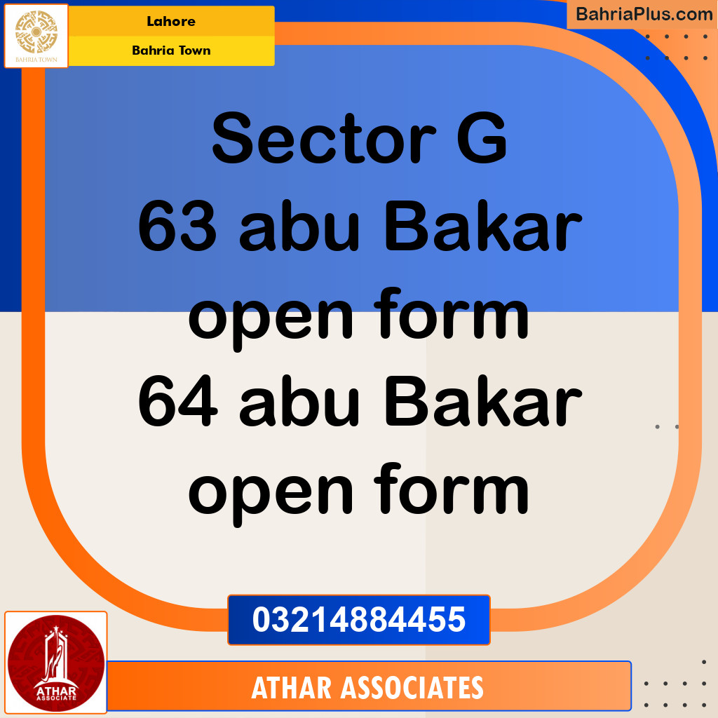 Residential Plot for Sale in Bahria Town, Lahore - (BP-234410)