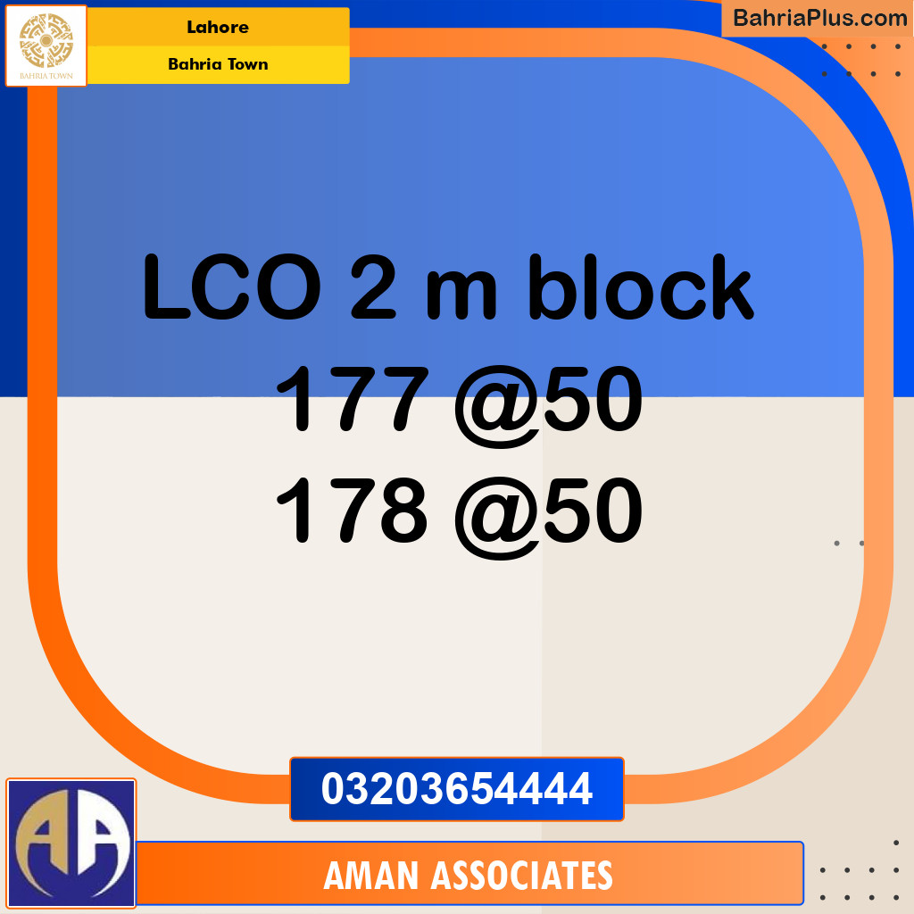 Residential Plot for Sale in Bahria Town, Lahore - (BP-235909)