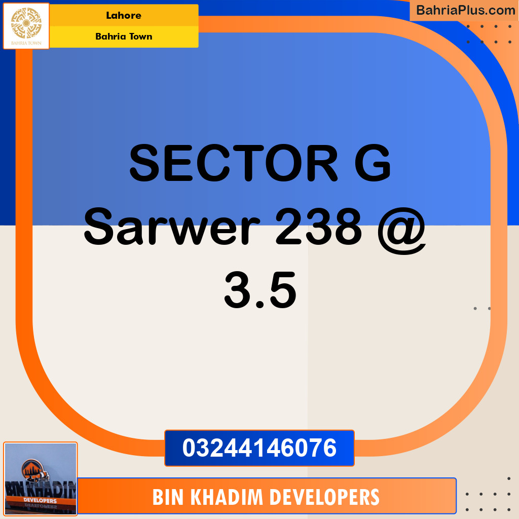 Residential Plot for Sale in Bahria Town, Lahore - (BP-235960)