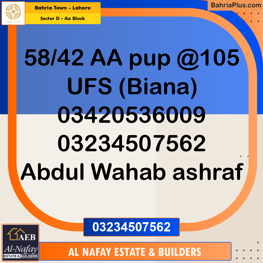 5 Marla Residential Plot for Sale in Sector D - AA Block -  Bahria Town, Lahore - (BP-237226)