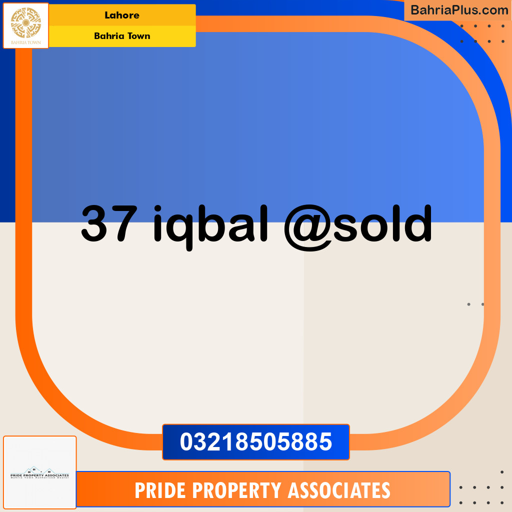 Residential Plot for Sale in Bahria Town, Lahore - (BP-237465)