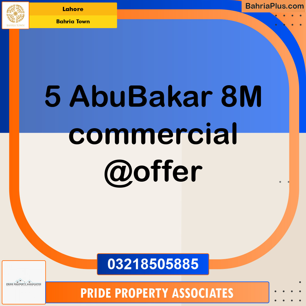 Residential Plot for Sale in Bahria Town, Lahore - (BP-238080)