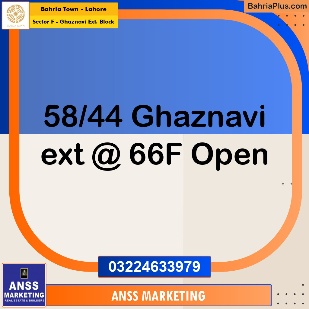 5 Marla Residential Plot for Sale in Sector F - Ghaznavi Ext. Block -  Bahria Town, Lahore - (BP-238308)