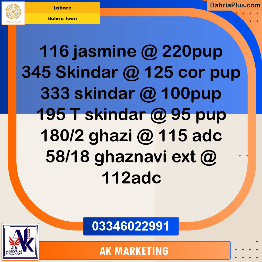 10 Marla Residential Plot for Sale in Bahria Town, Lahore - (BP-238426)