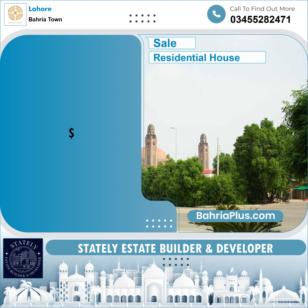 Residential House for Sale in Bahria Town, Lahore - (BP-239103)