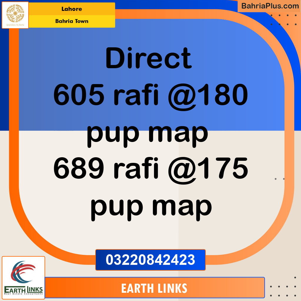 Residential Plot for Sale in Bahria Town, Lahore - (BP-239274)