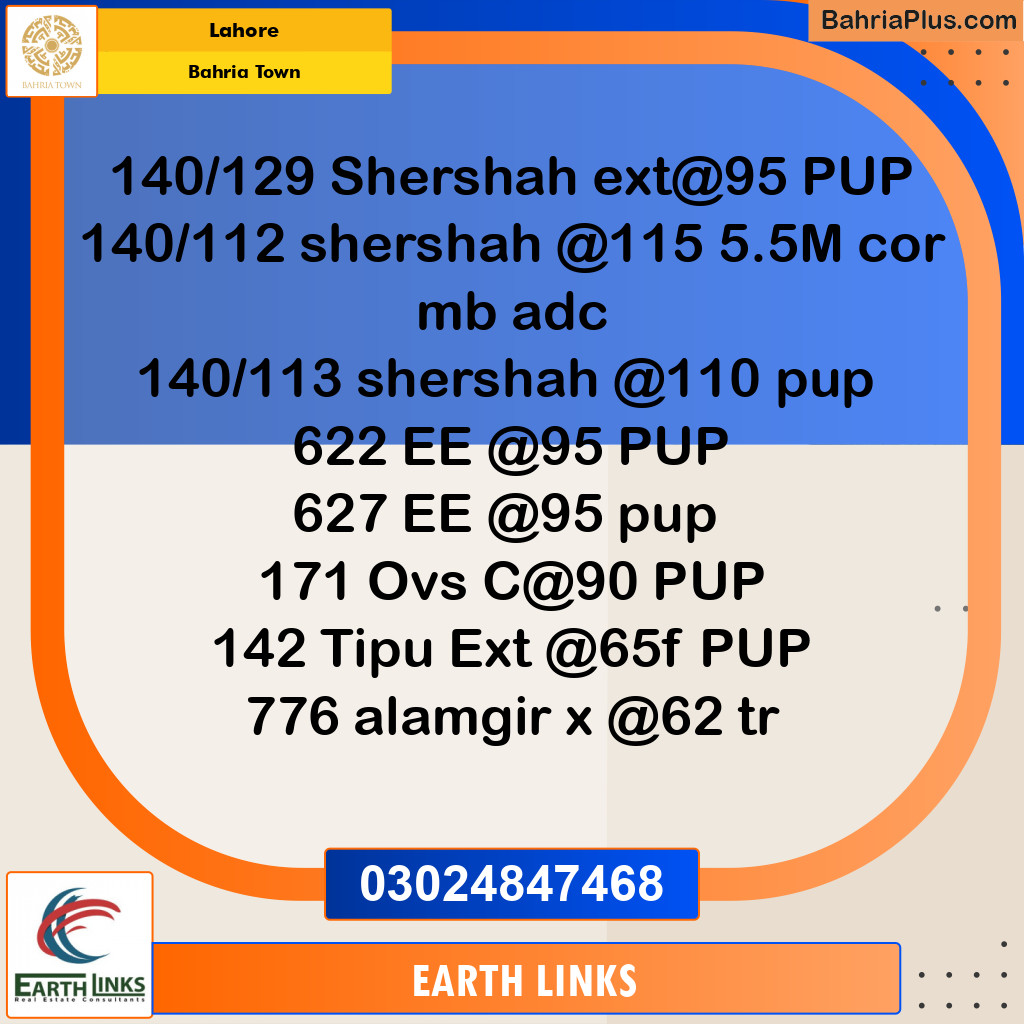 5 Marla Residential Plot for Sale in Bahria Town, Lahore - (BP-240165)