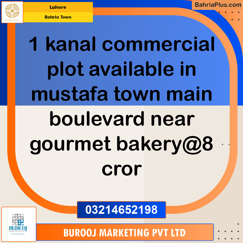 10 Kanal Residential Plot for Sale in Bahria Town, Lahore - (BP-240870)