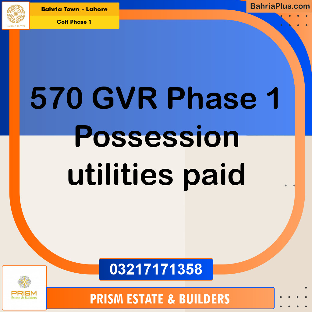 10 Marla Residential Plot for Sale in Golf Phase 1 -  Bahria Town, Lahore - (BP-241059)