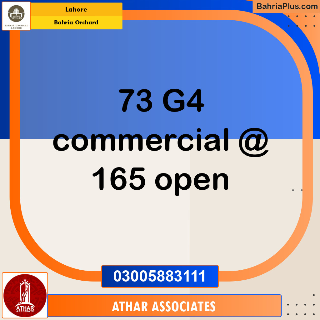 5 Marla Residential Plot for Sale in Bahria Orchard, Lahore - (BP-241695)