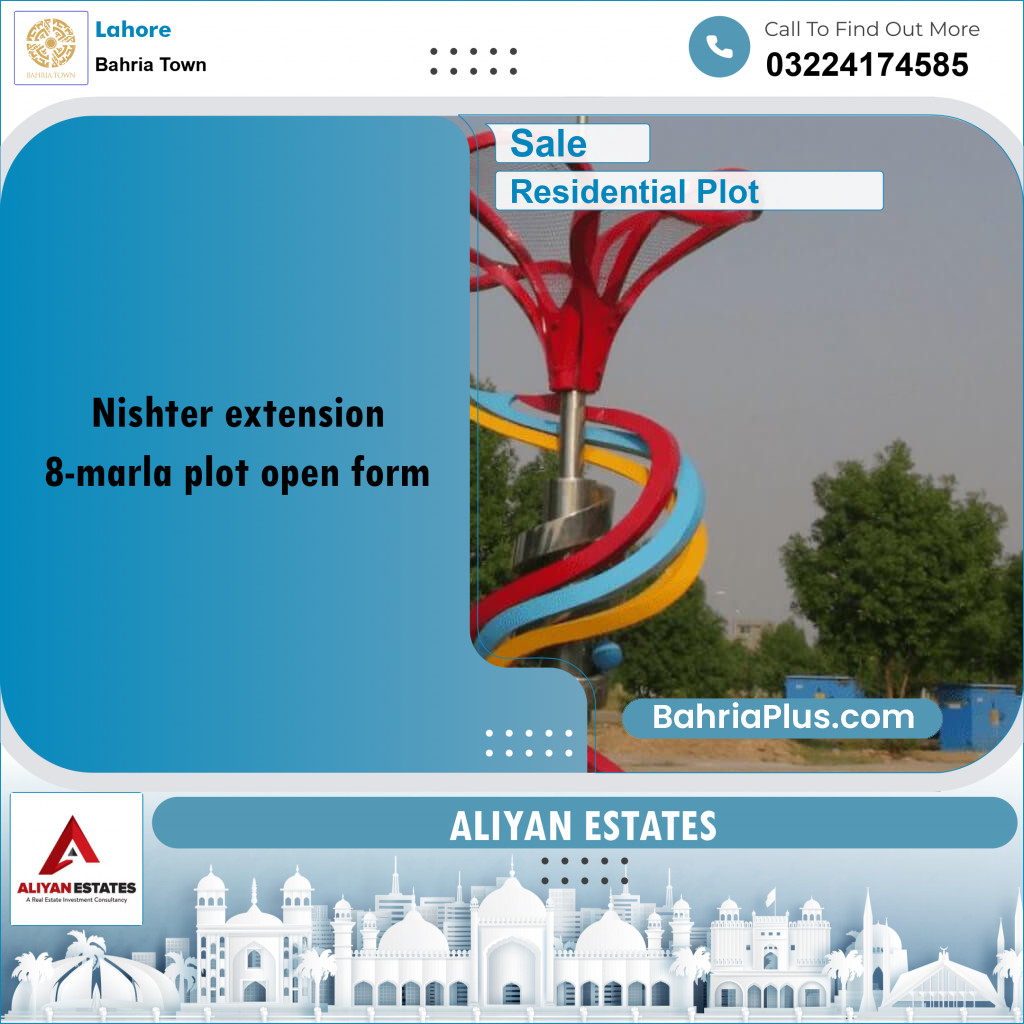 Residential Plot for Sale in Bahria Town, Lahore - (BP-241814)