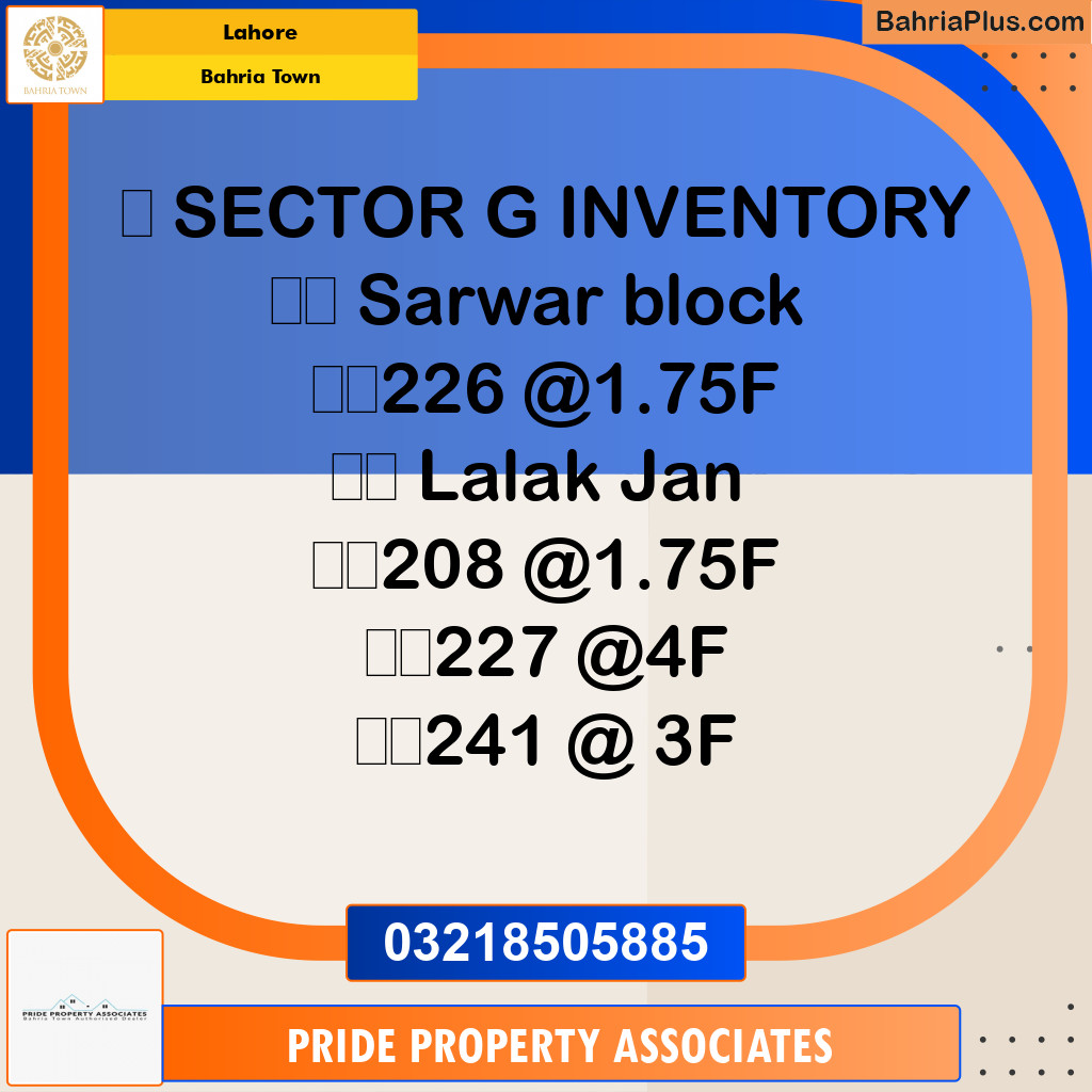 Residential Plot for Sale in Bahria Town, Lahore - (BP-242666)