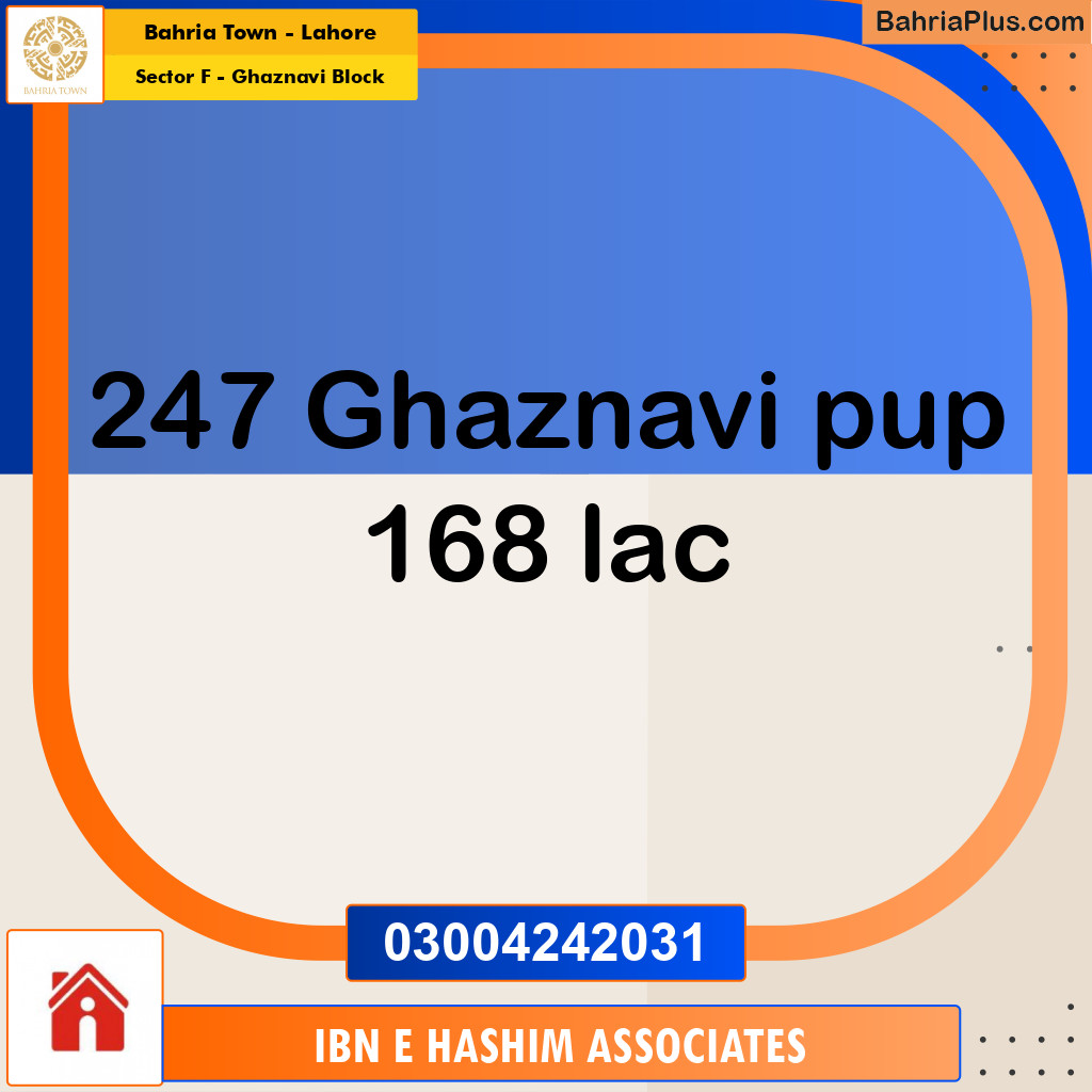 10 Marla Residential Plot for Sale in Sector F - Ghaznavi Block -  Bahria Town, Lahore - (BP-242735)