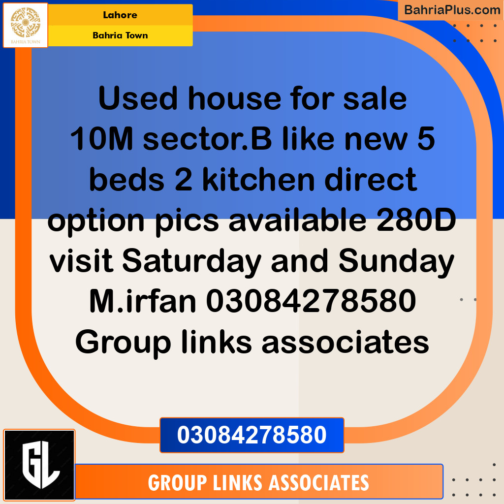 Residential House for Sale in Bahria Town, Lahore - (BP-243036)