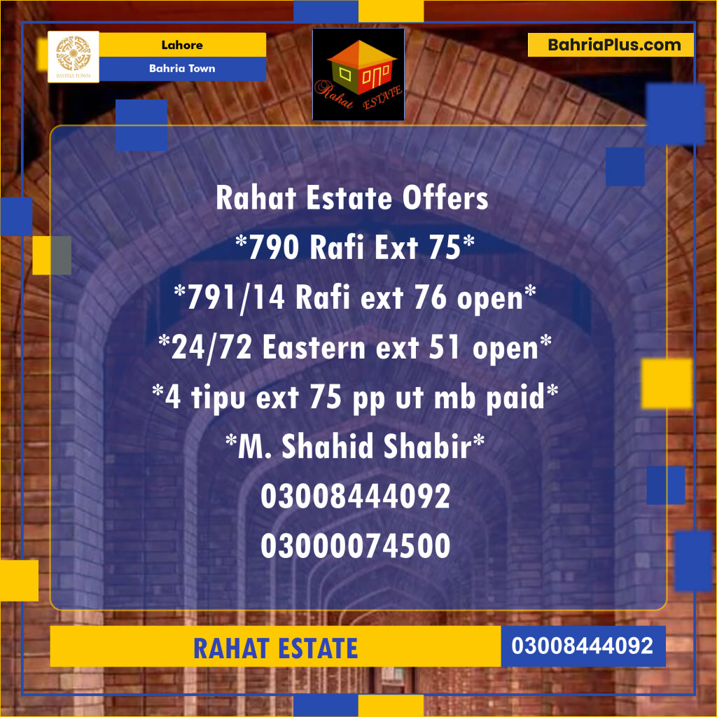 5 Marla Residential Plot for Sale in Bahria Town, Lahore - (BP-243475)