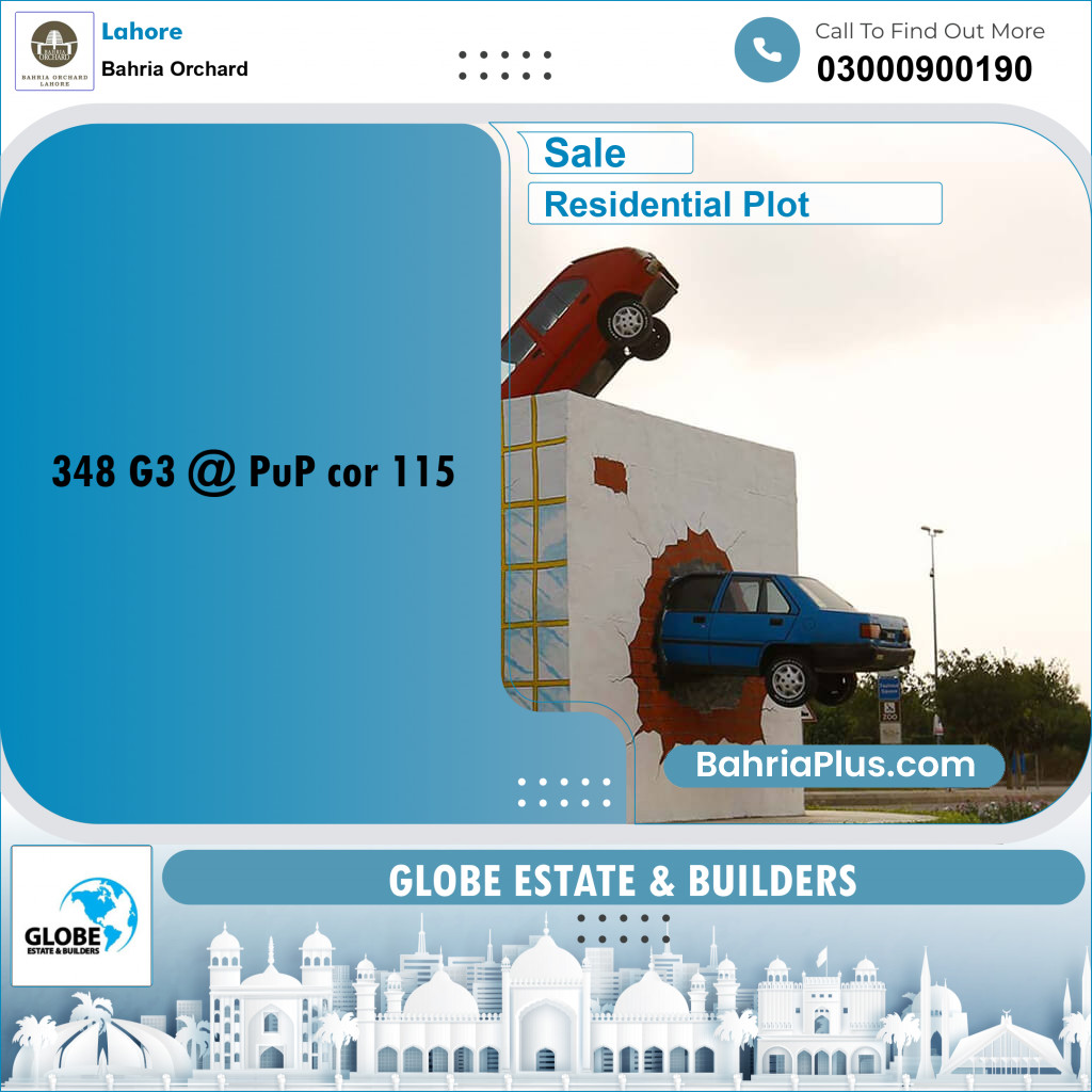 Residential Plot for Sale in Bahria Orchard, Lahore - (BP-243579)