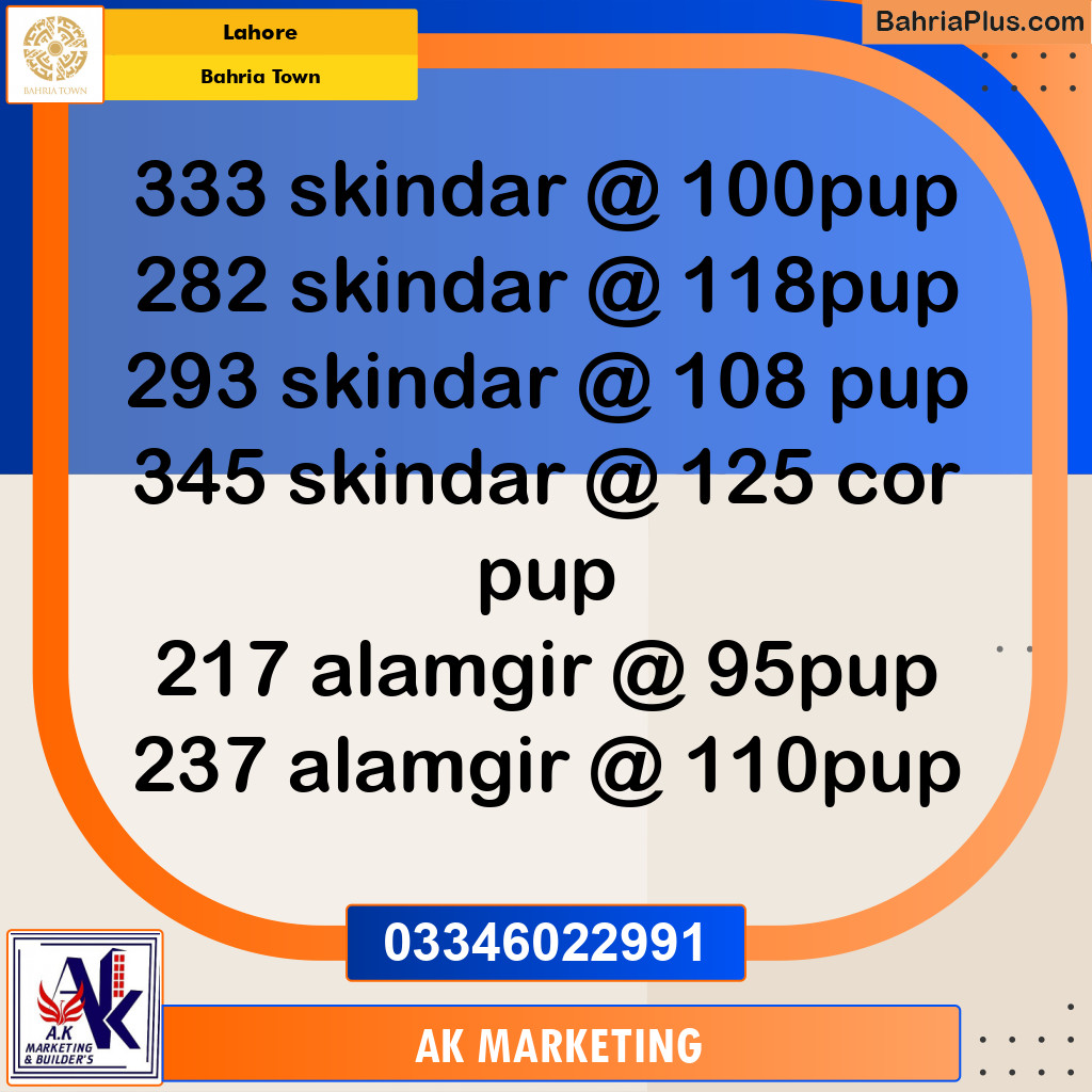 10 Marla Residential Plot for Sale in Bahria Town, Lahore - (BP-243915)