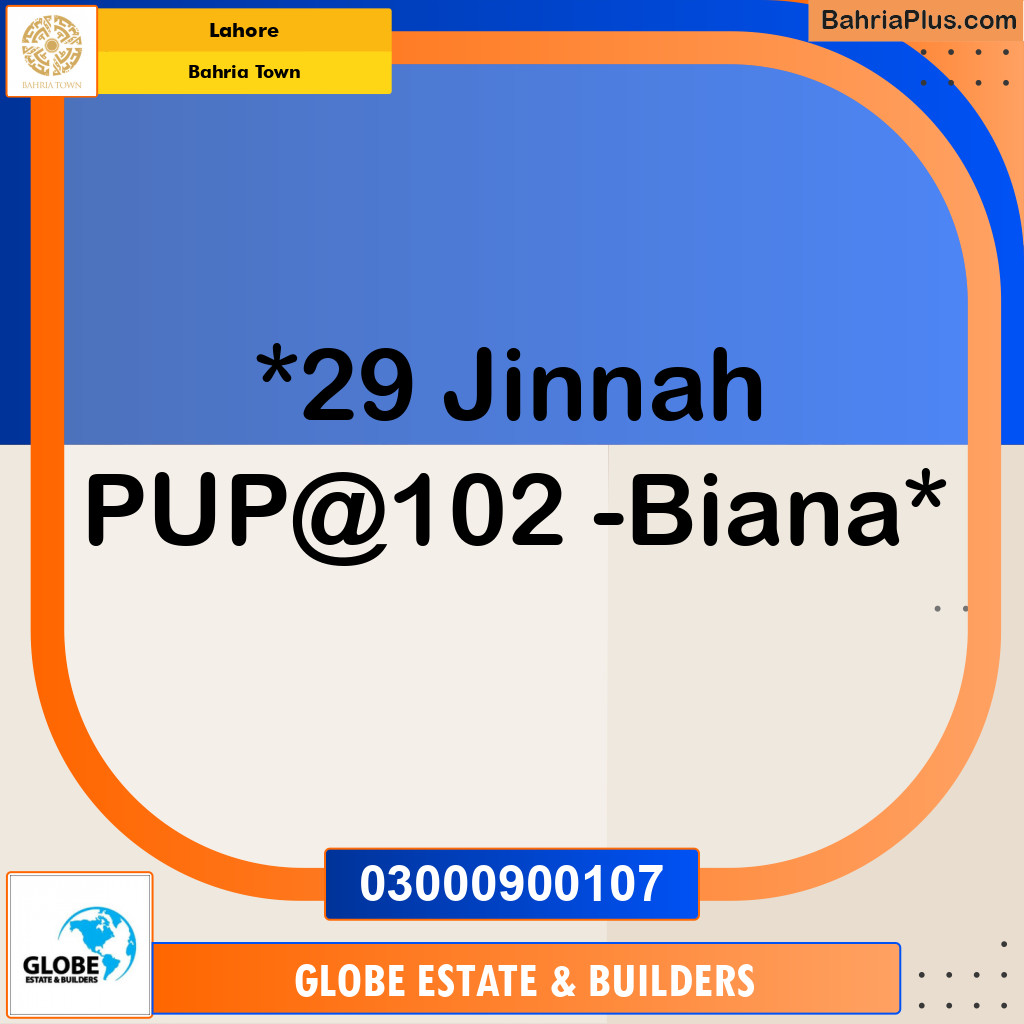 Residential Plot for Sale in Bahria Town, Lahore - (BP-244294)