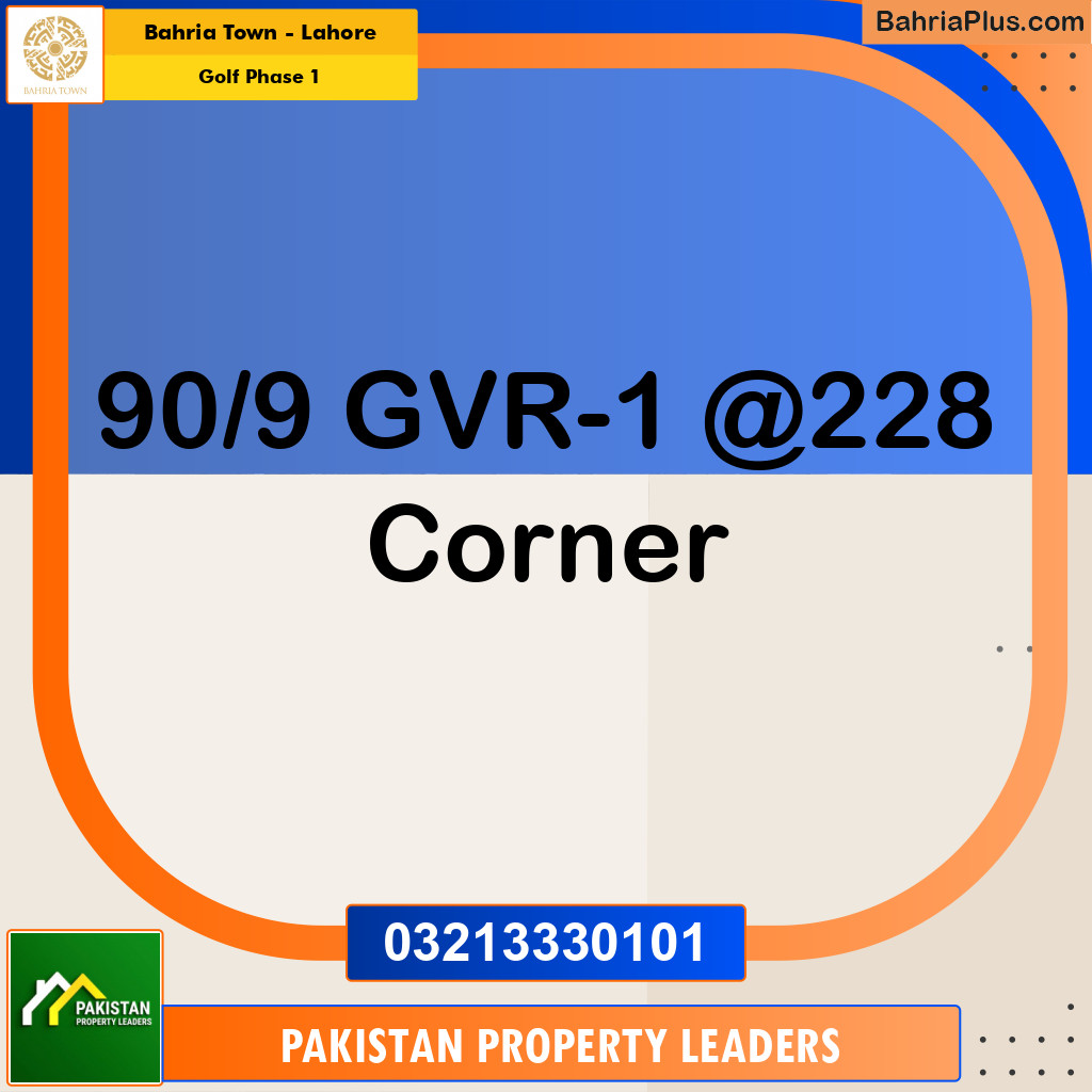 1 Kanal Residential Plot for Sale in Golf Phase 1 -  Bahria Town, Lahore - (BP-244417)