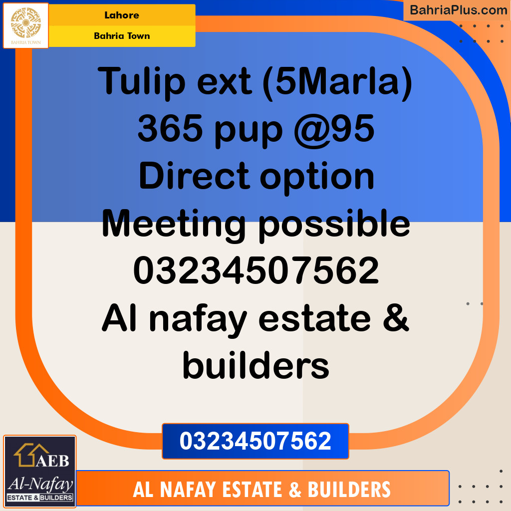 Residential Plot for Sale in Bahria Town, Lahore - (BP-245564)