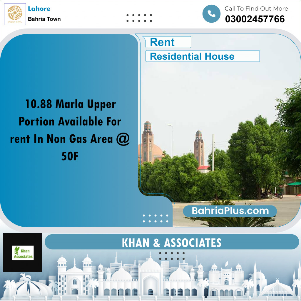 Residential House for Rent in Bahria Town, Lahore - (BP-245737)