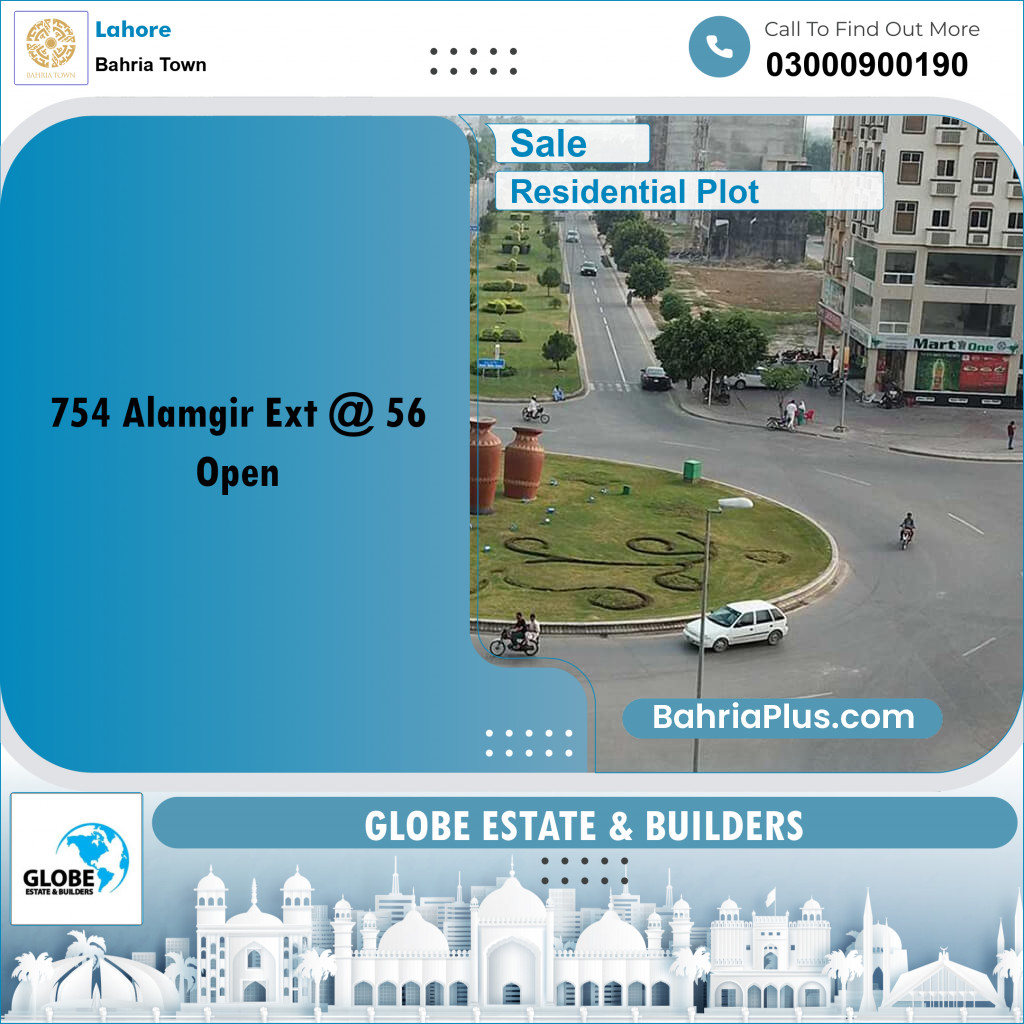 Residential Plot for Sale in Bahria Town, Lahore - (BP-246270)