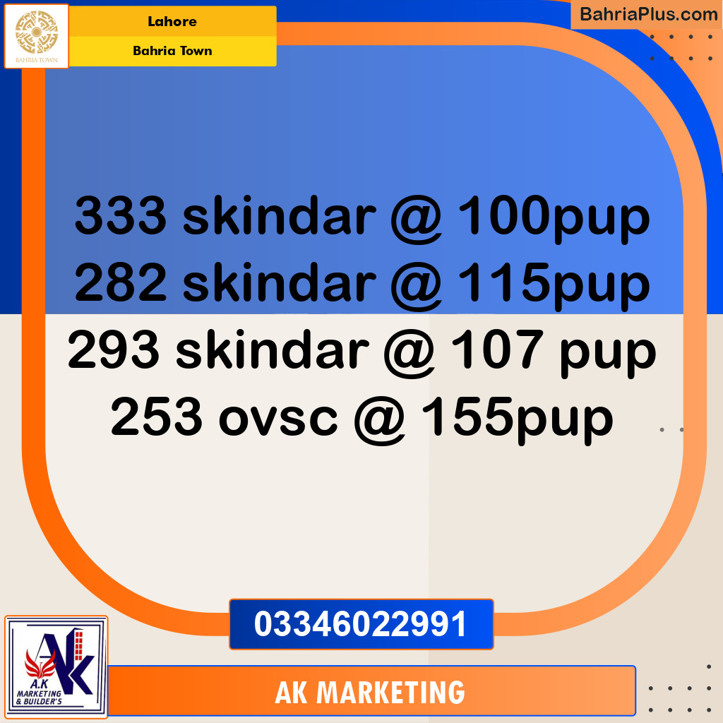 10 Marla Residential Plot for Sale in Bahria Town, Lahore - (BP-246582)