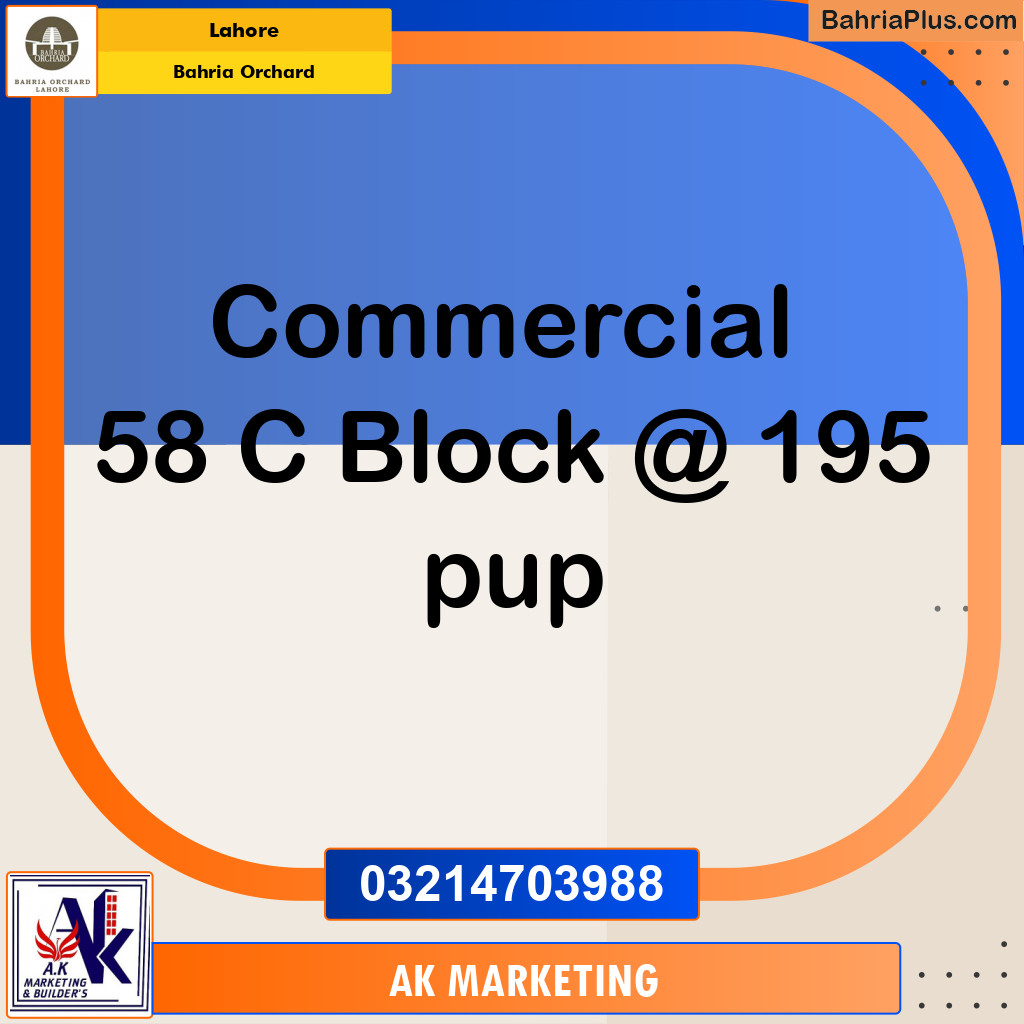 5 Marla Residential Plot for Sale in Bahria Orchard, Lahore - (BP-247096)
